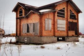 Недостроенный дом в КП Высокий берег